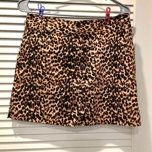 Bay Studio Leopard Print Skorts Size 6